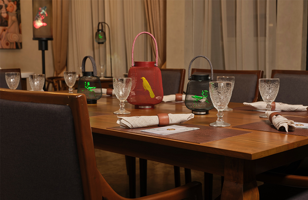 Calm and cozy fine dining experience